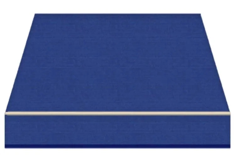 Tenda da Sole a Caduta Forzata Tempotest Parà, Bracci Sporgenza 140 cm, Largh. 3,6 Metri, Col. Blu 10 - Ideale per Finestre e Vetrine