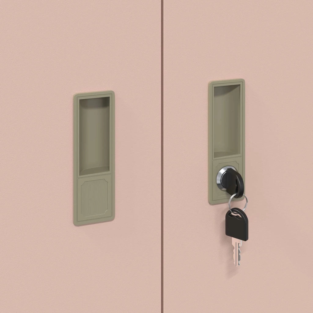 Armadio Rosa 60 x 40 x 90 cm Acciaio CFW5861923