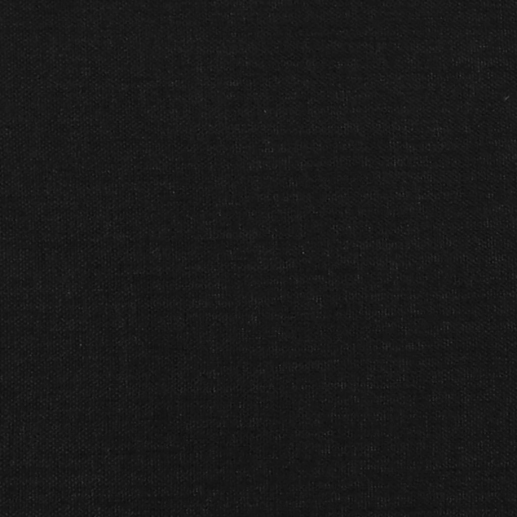 Letto a Molle con Materasso e LED Nero 120x190 cm in Tessuto 3270192