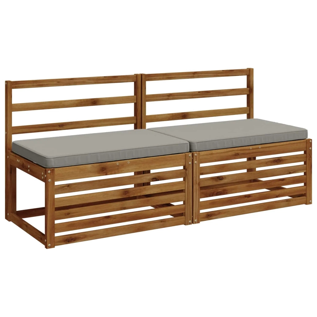 Cuscini per Panchina a 2 Pezzi VUGHT 2 pz 100% Poliestere 951671