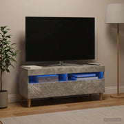 Mobile TV LED Grigio Cemento Legno ingegnerizzato 897208