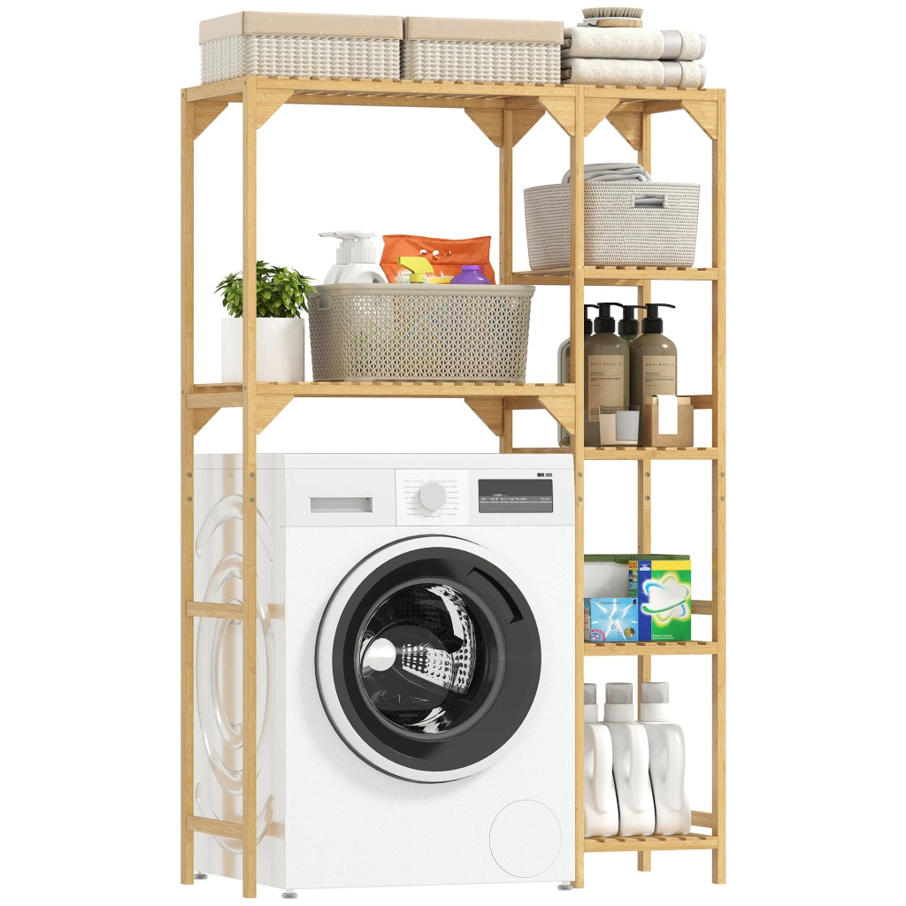 Scaffale Bagno Bamb¨´ ¨C Xylo ¨C Ripiani Regolabili Naturale