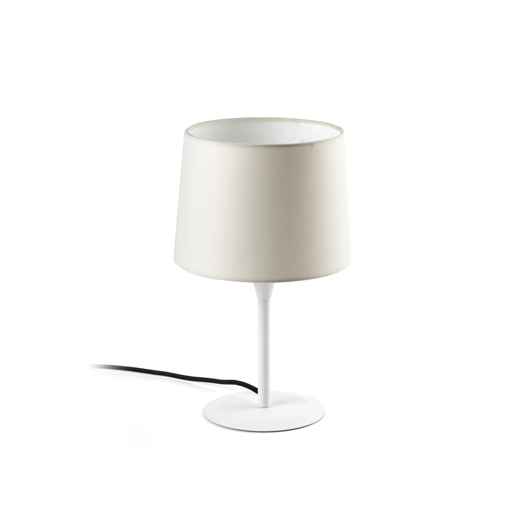 CONGA S lampada da tavolo bianca/beige 215