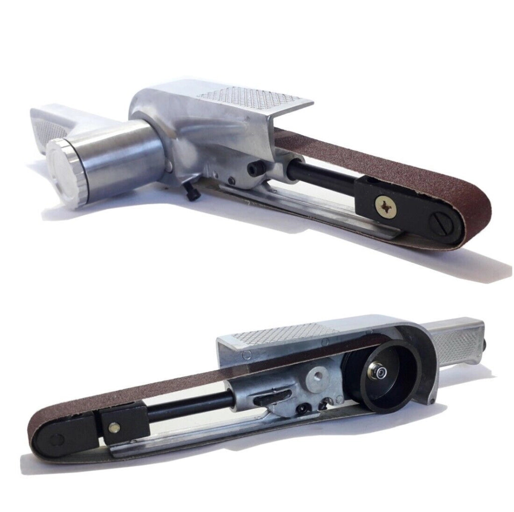 Mini levigatrice a nastro 20x520MM pneumatica ad aria compressa 16000 RPM