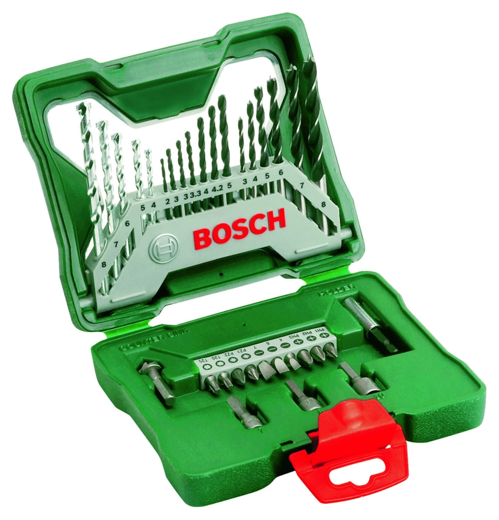 VALIGETTA SET CON ACCESSORI PER FORATURA E AVVITATURA BOSCH 33 PEZZI 2607019325