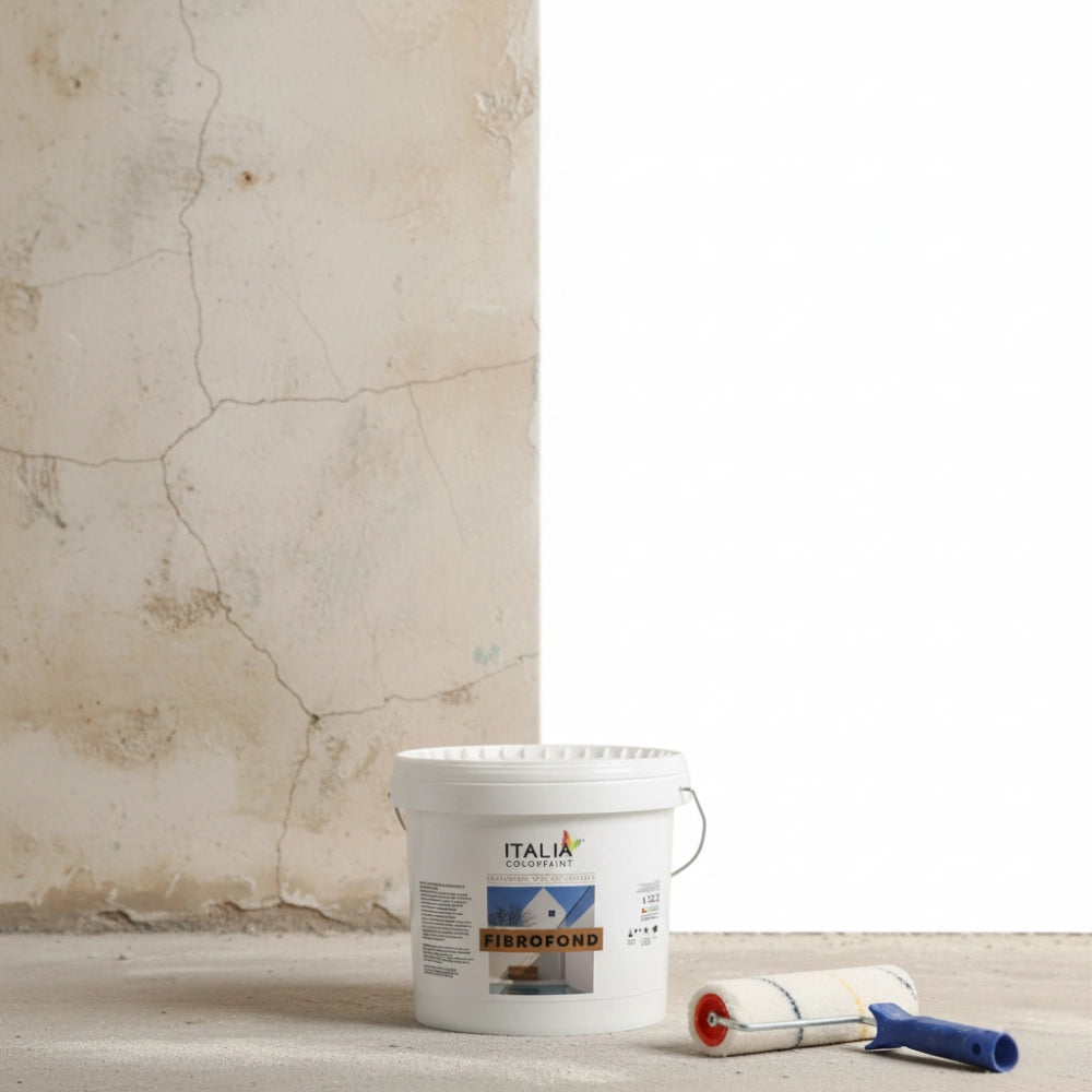 Fibrofond m coprente consolidante esterni alta traspirazione bianco *** formato 12.5 lt, confezione 1