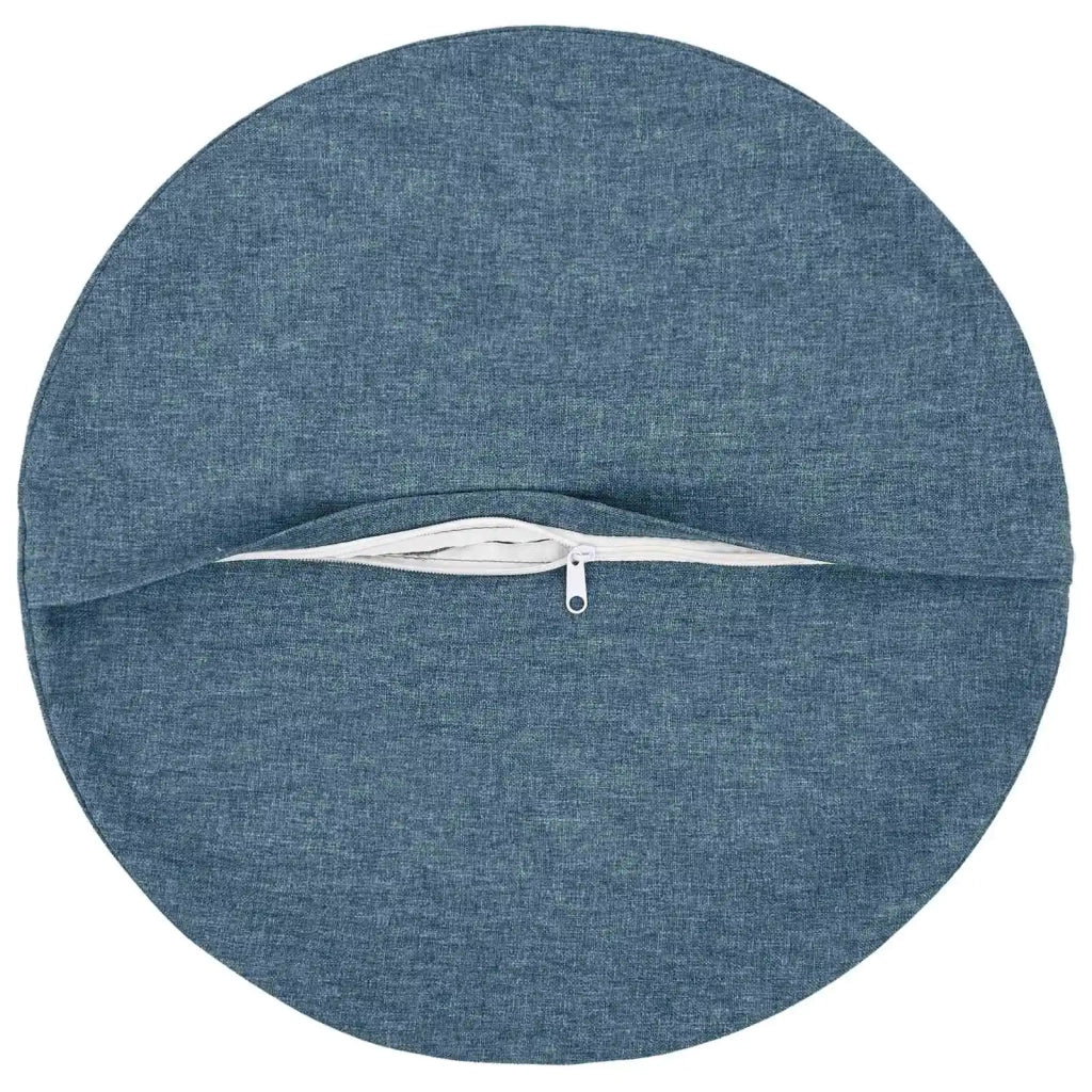 Cuscino con cuscino HEERLEN 2 pz Blu jeans Tessuto 929009