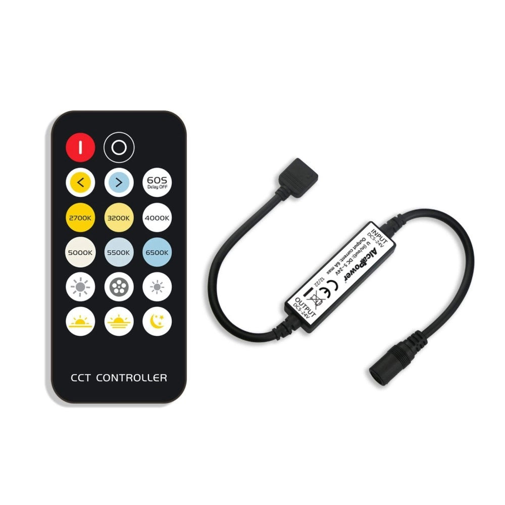 Telecomando per controllo remoto delle strisce led COB 24V CCT