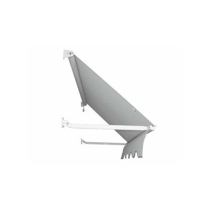 Tenda da Sole a Caduta Forzata Tempotest Parà, Bracci Sporgenza 100 cm, Largh. 2,4 Metri, Col. Nero 24 - Ideale per Finestre e Vetrine