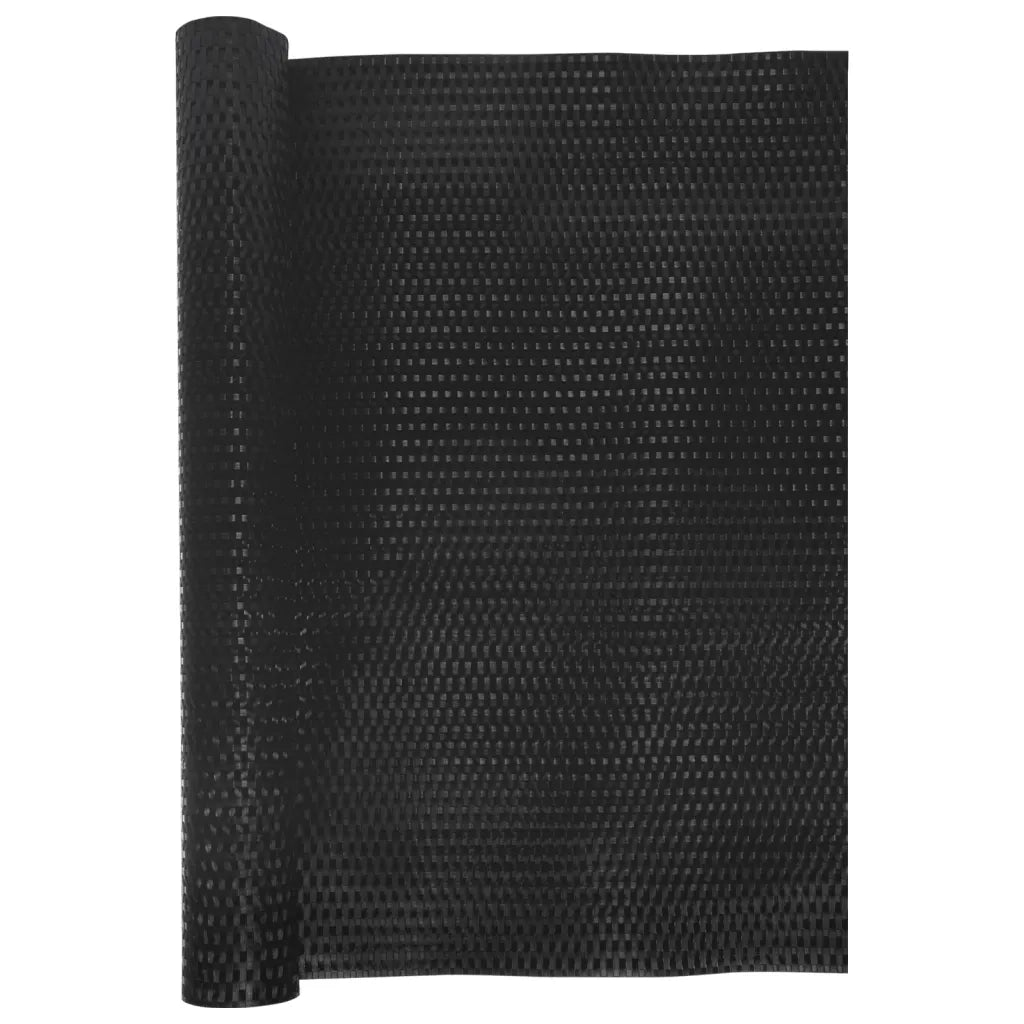 Schermo da balcone | Paravento da Balcone Nero 1000x80 cm in Polyrattan