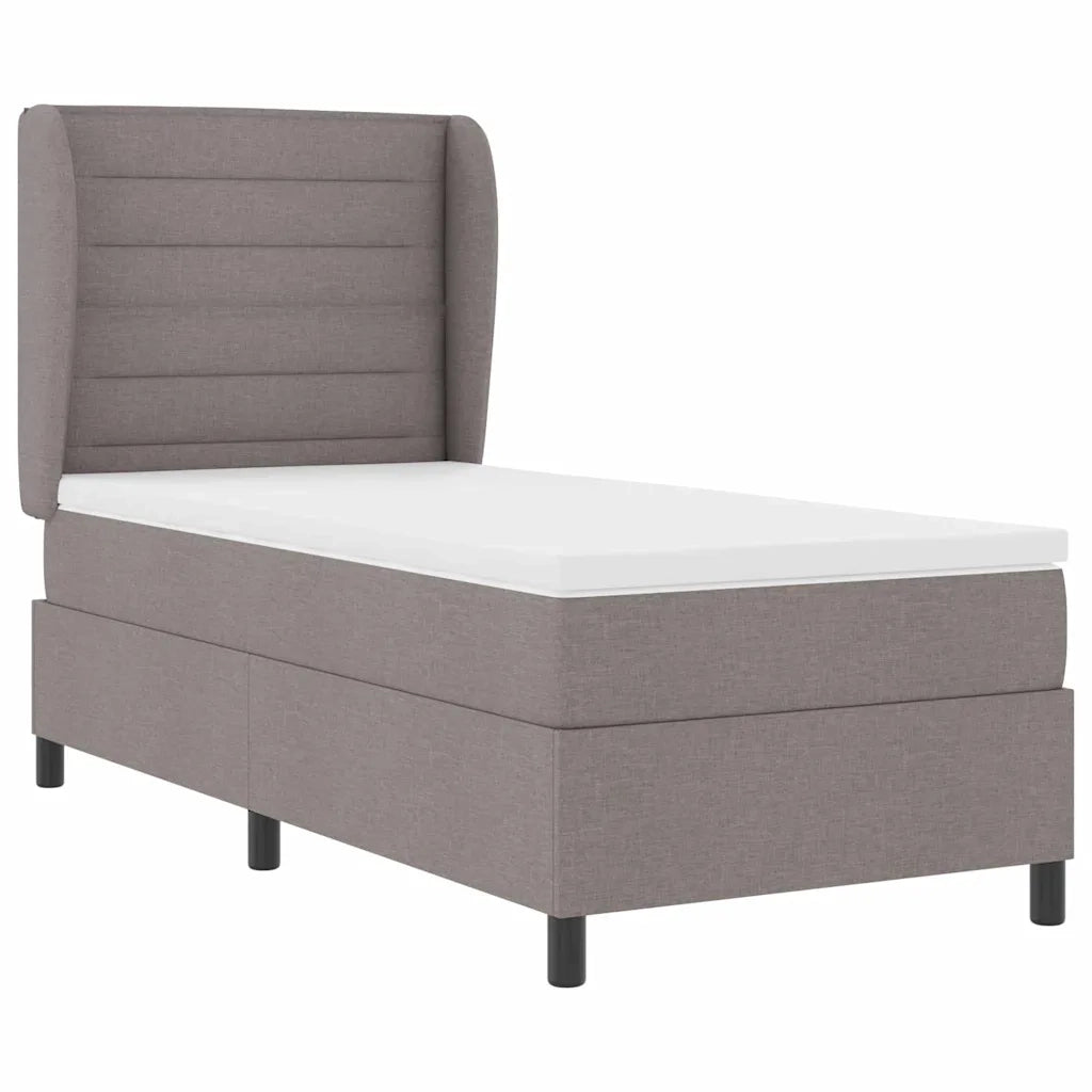 Letto a molle con materasso Talpa 90 x 190 cm Tessuto 3340477