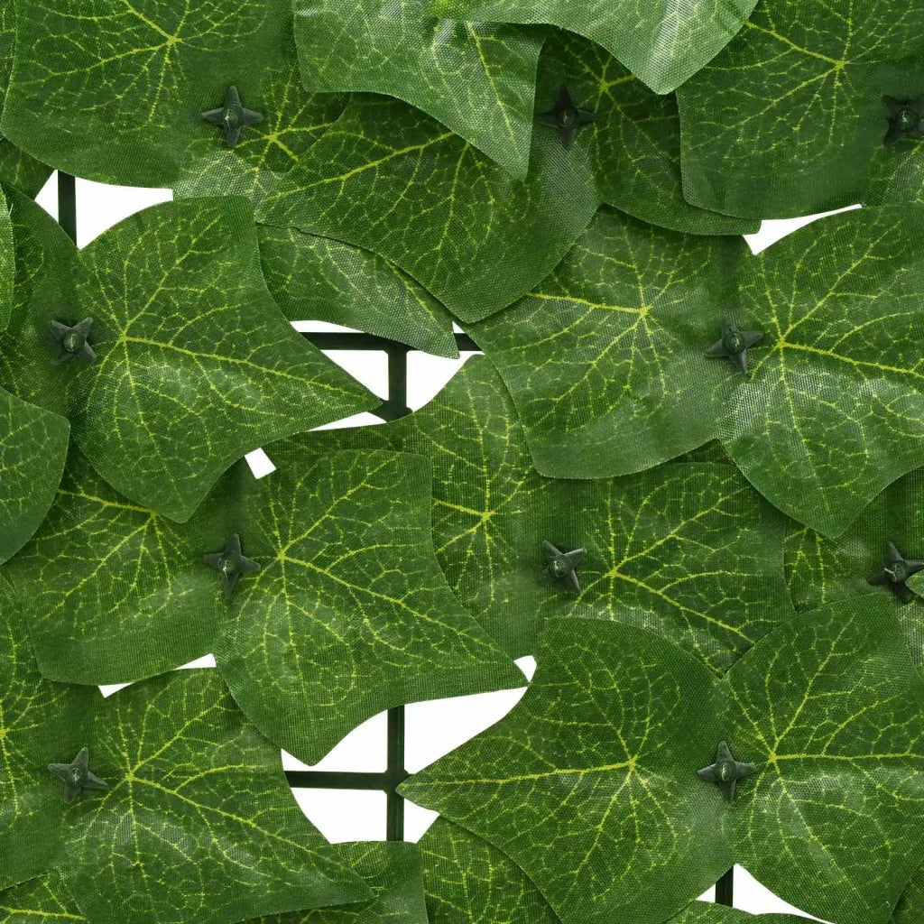 Paravento da Balcone | Schermo per balcone con foglie Verde 600 x 100 cm