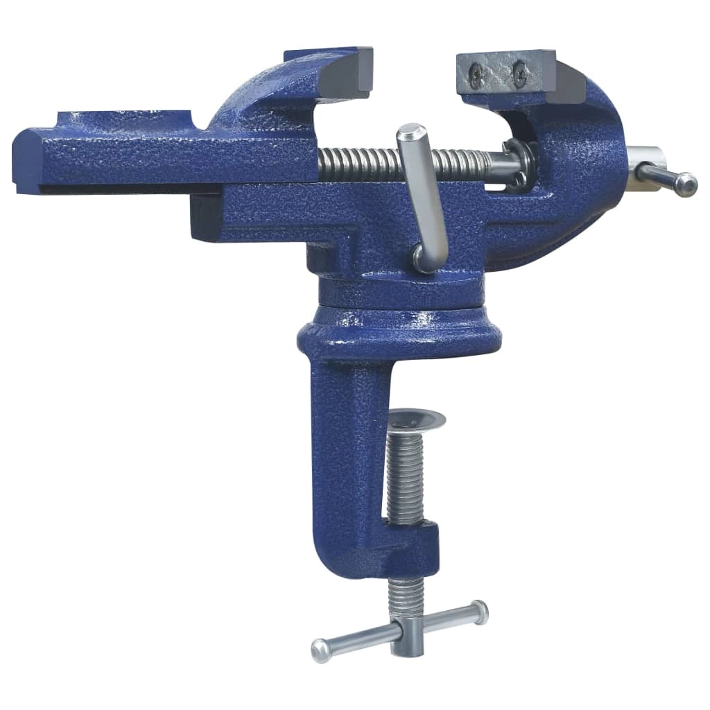 MORSA DA BANCO CON BASE GIREVOLE APERTURA MASSIMA 60mm FISSAGGIO A MORSETTO