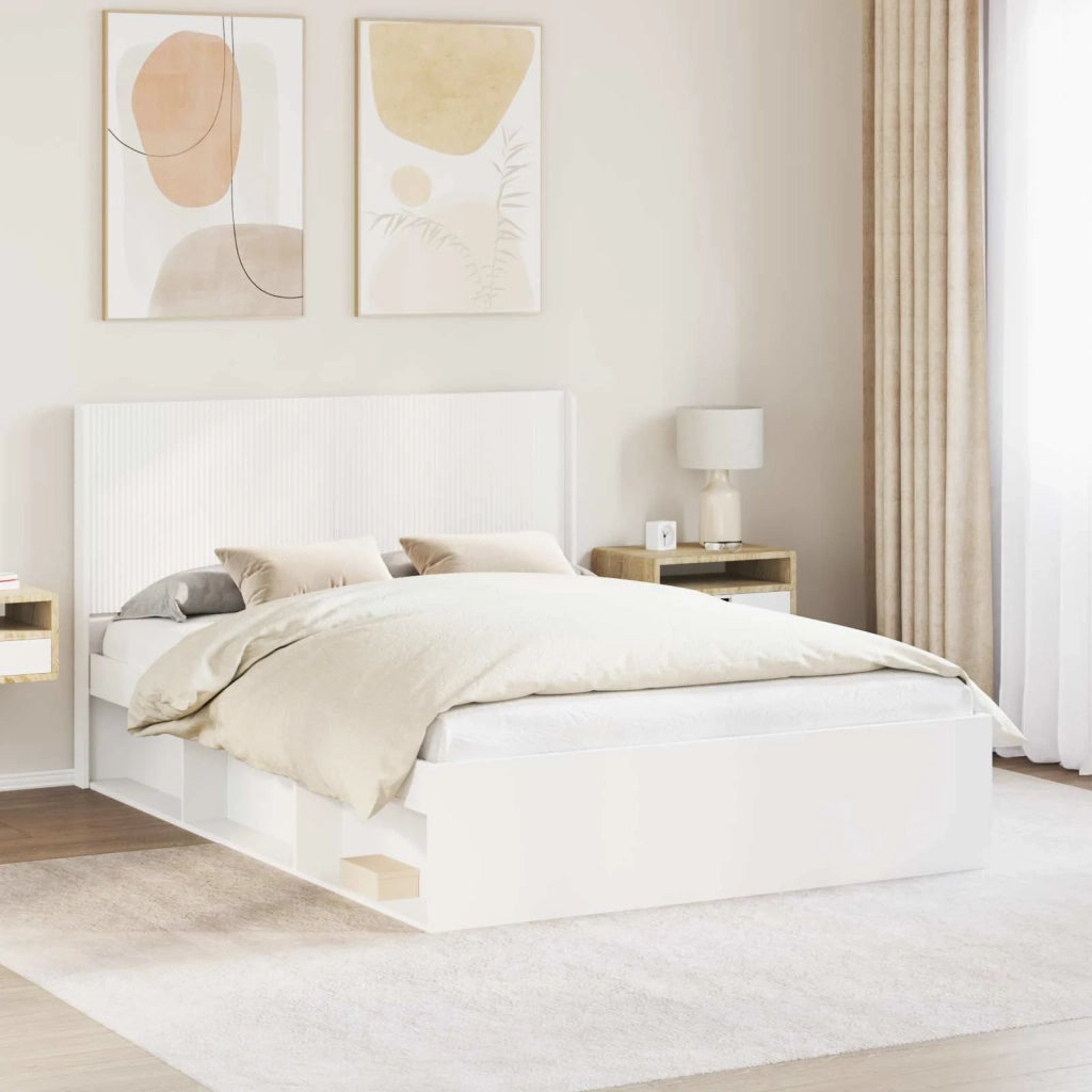 Testiera | Testata Letto Bianco Legno ingegnerizzato