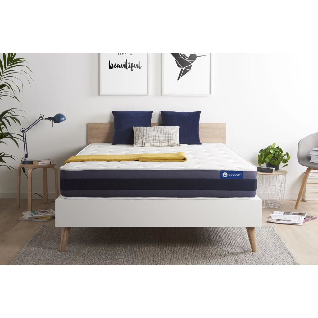 Materasso matrimoniale Actilatex morpho 160x210cm - Spessore : 24cm - Lattice e memory foam - Bilanciato