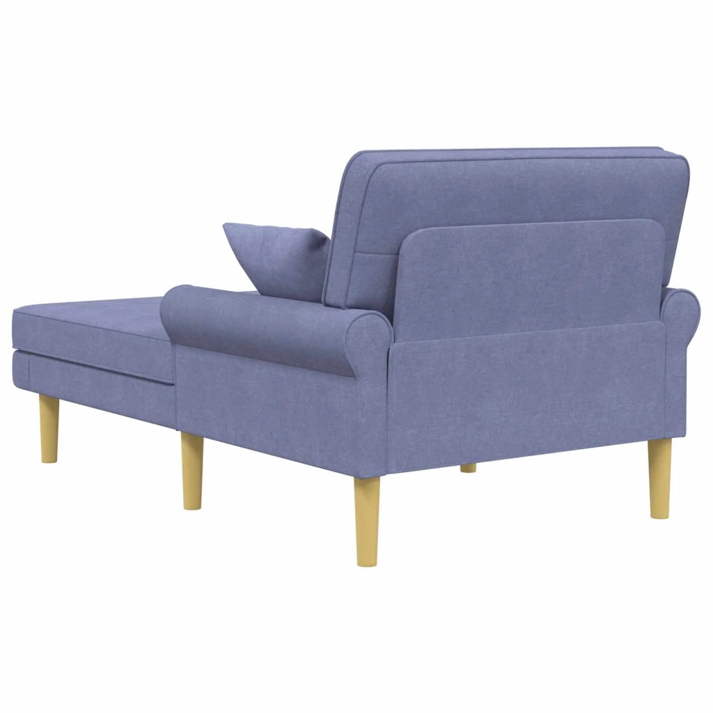 Chaise longue Blu jeans Tessuto 42048093