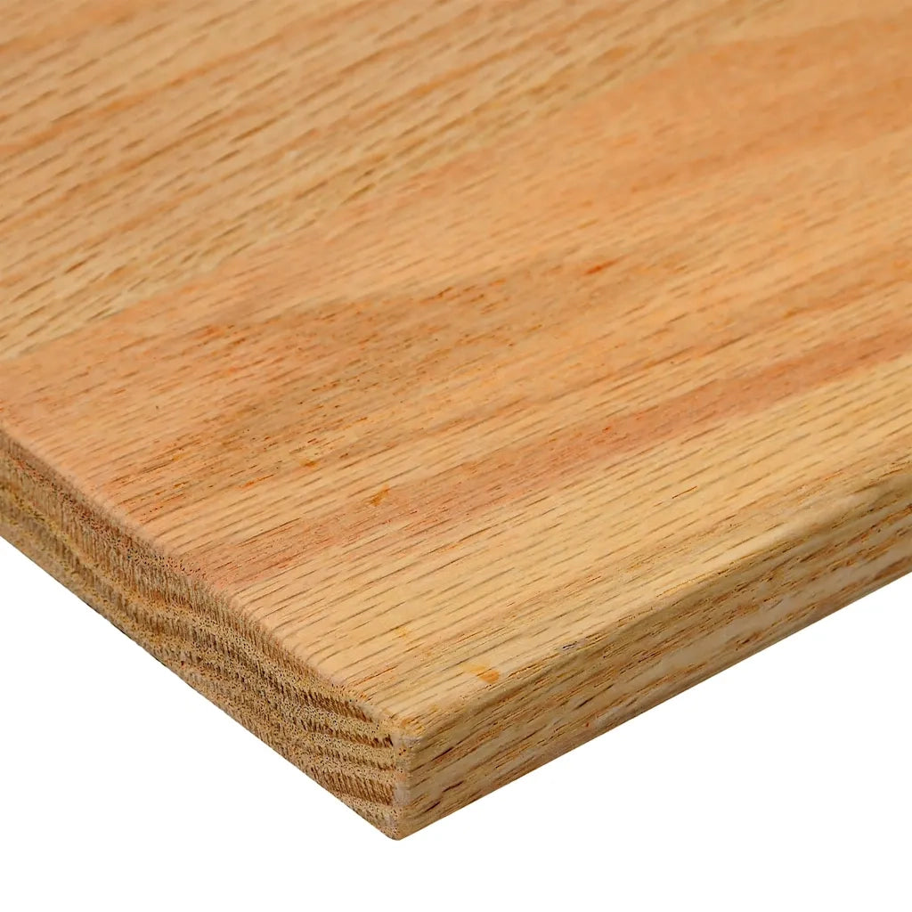 Gradini 2 pz | Tappetini per scale autoadesivi Marrone Chiaro 100x25x2 cm Legno Massello Rovere