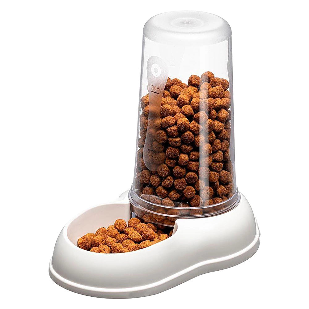 Ciotola Funzione Acqua Cibo con Riserva 6 Pezzi 16,5 X 25 X 24,5 cm