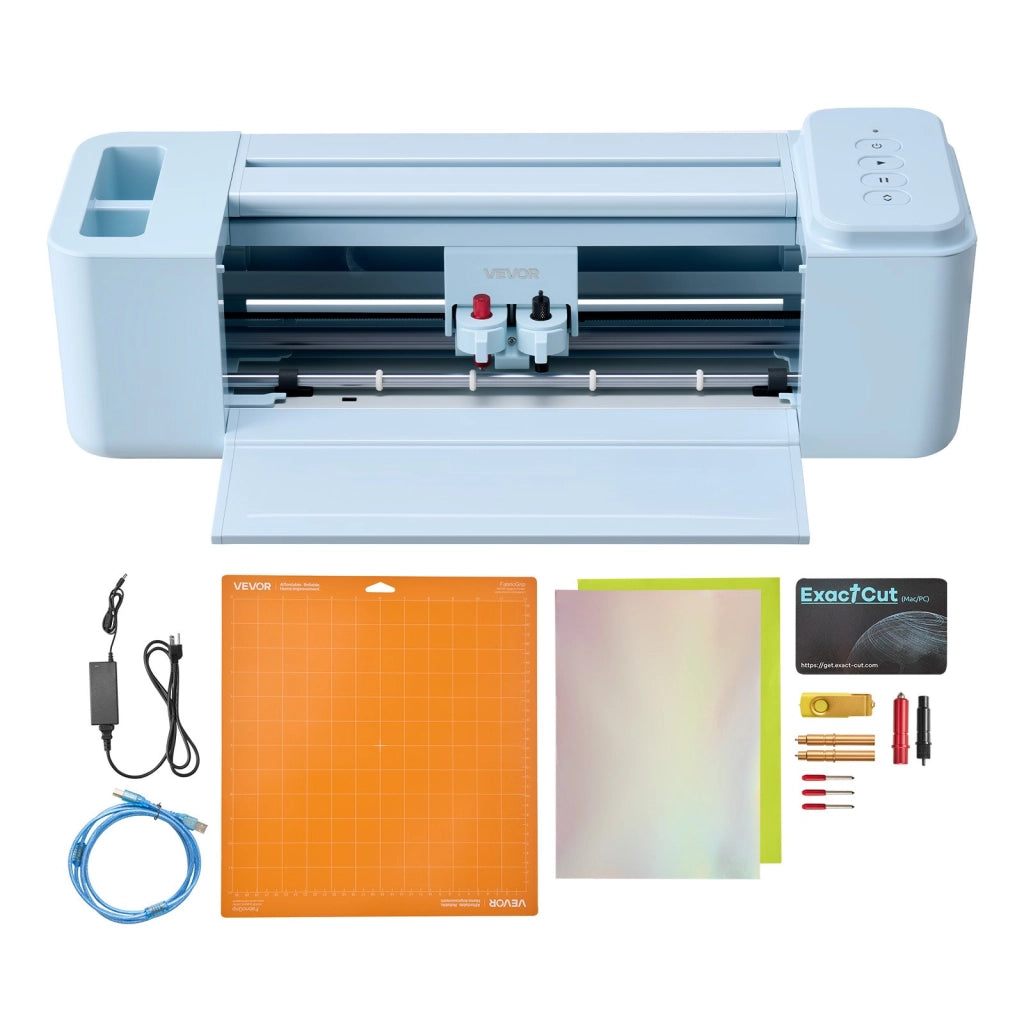 Macchina da Taglio per Vinile Smart2 48W Carico 305 mm Plotter per Fai da Te Compatibile Mac Windows per Adesivi Decorazioni