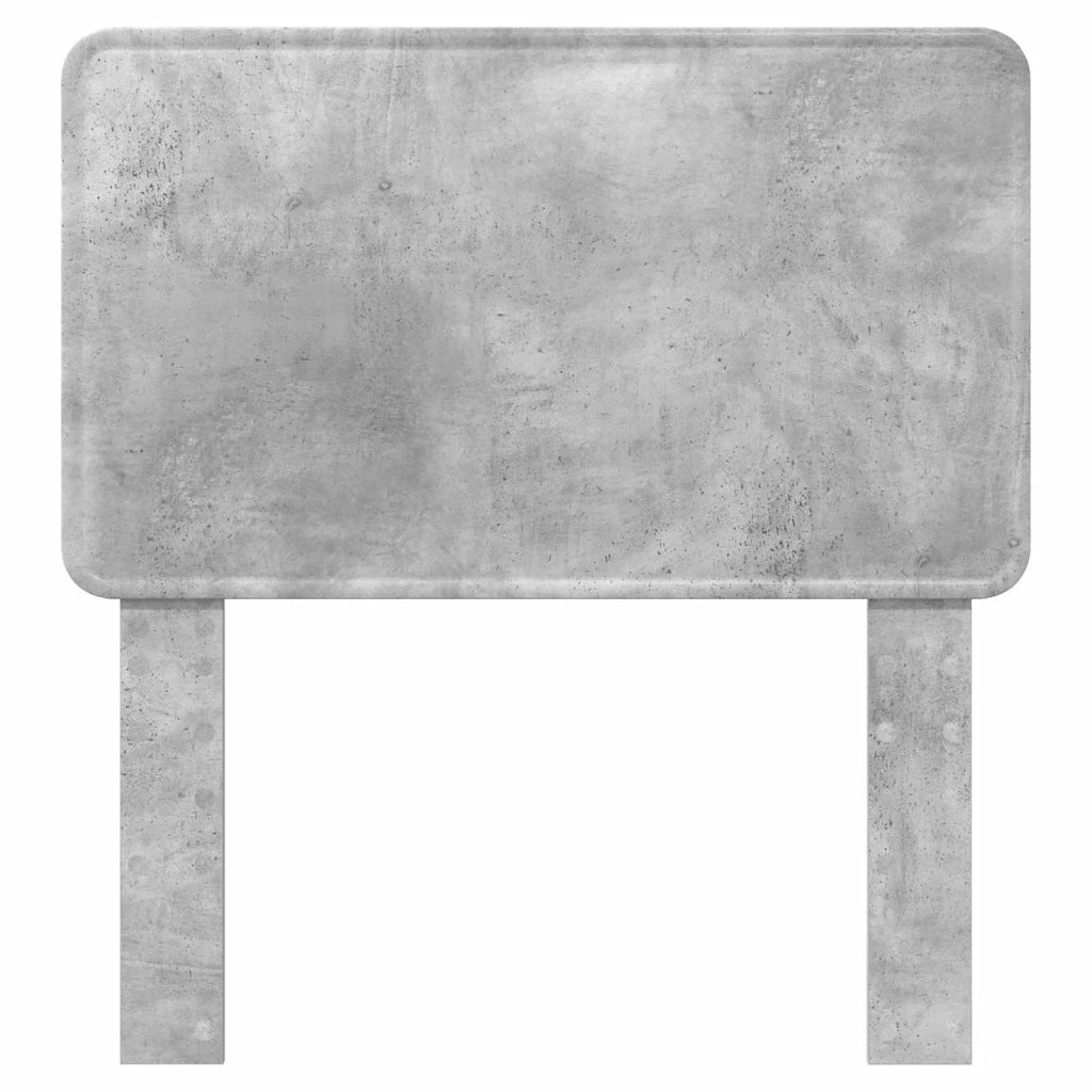 Testiera Grigio cemento Legno ingegnerizzato 887938