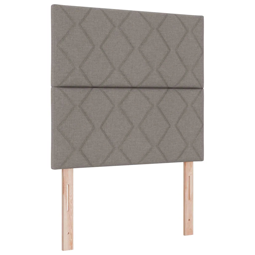 Letto a molle con materasso Talpa 120 x 190 cm Tessuto 3339452