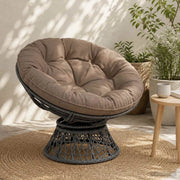 Cuscino per Sedia Appesa VIANEN 100% Poliestere Tortora 954024