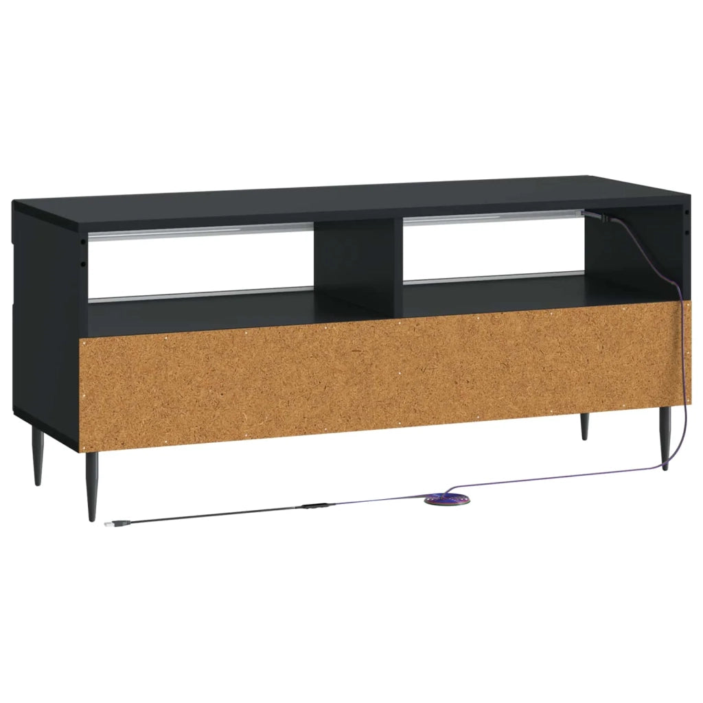 Mobile TV LED HAARLEM 100 x 35 x 43 cm Nero 896986