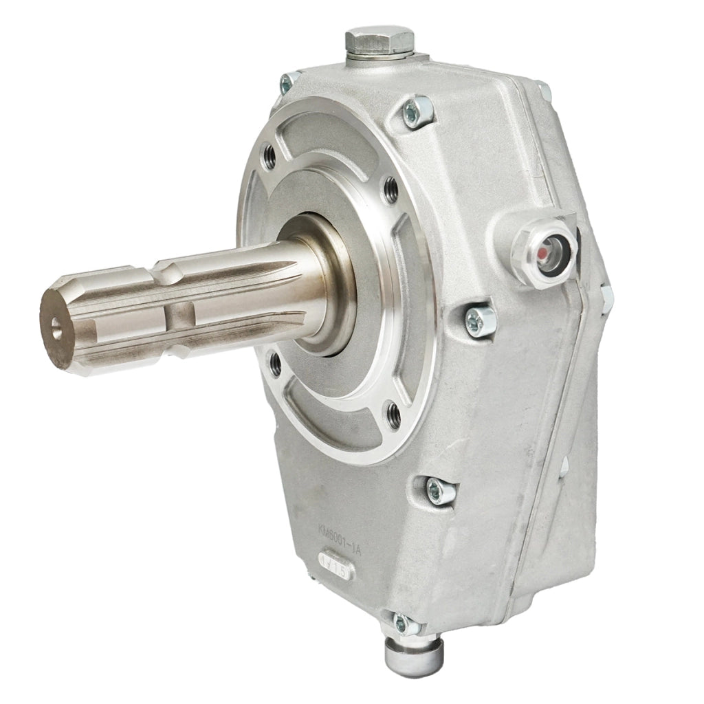 Moltiplicatore di giri in alluminio KM6001 maschio profilo albero standard trattori Z=6 1 3/8 DIN 9611