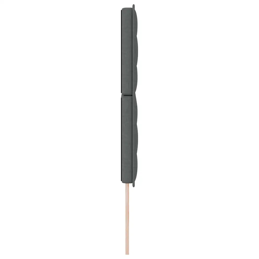 Testiera | Testata Grigio scuro 160 cm Tessuto