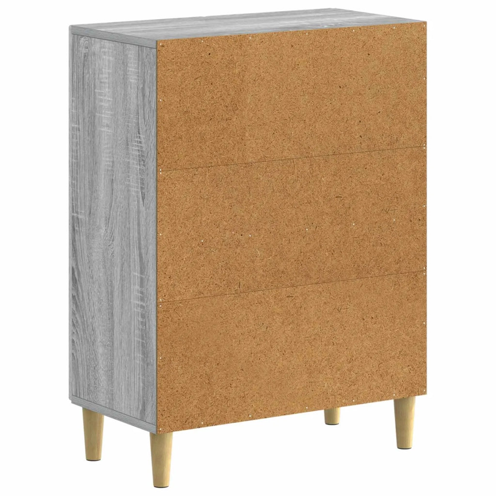 Mobiletto da Bagno DELFT Sonoma grigio 59,5 x 31 x 80 cm 897061