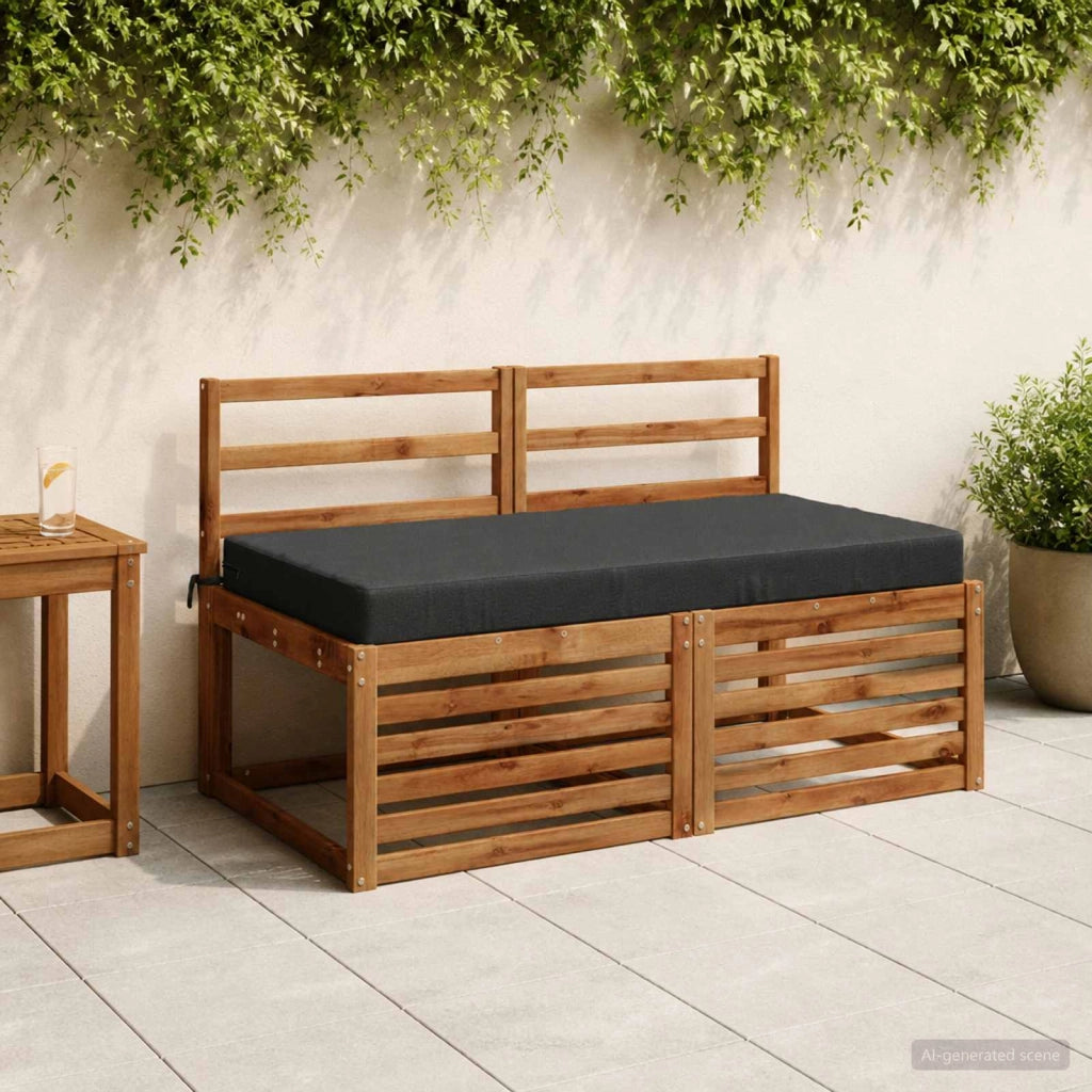 Cuscino per la seduta SOEST 100% Poliestere Antracite 946798