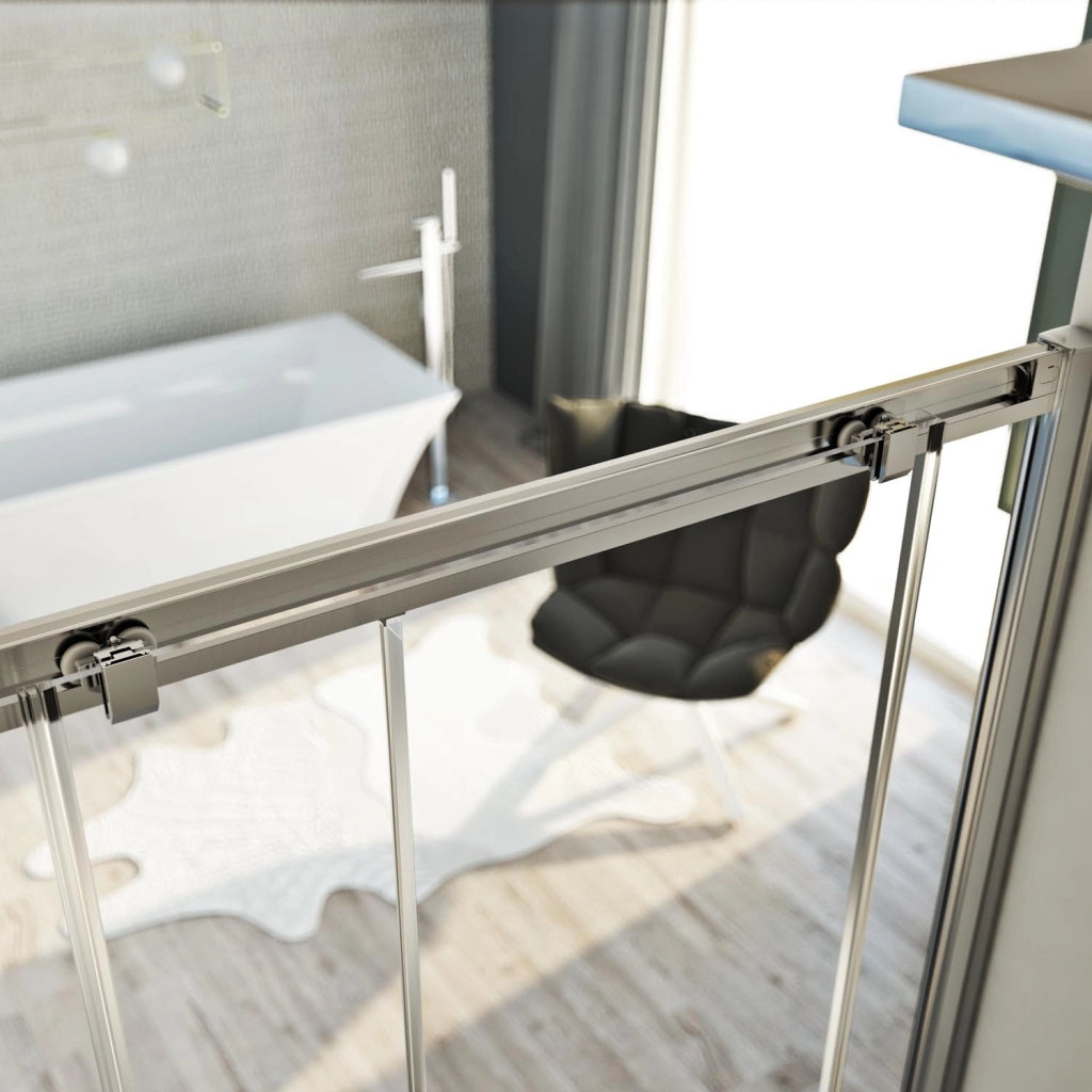 Box doccia 100x100CM H198 trasparente mod. Evolution