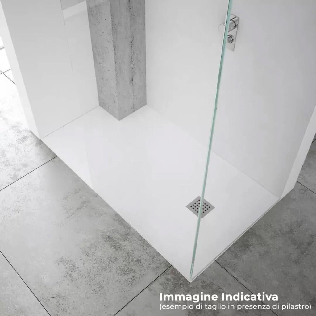 Piatto Doccia in Pietra 90x170 cm Bonussi Canton Crema