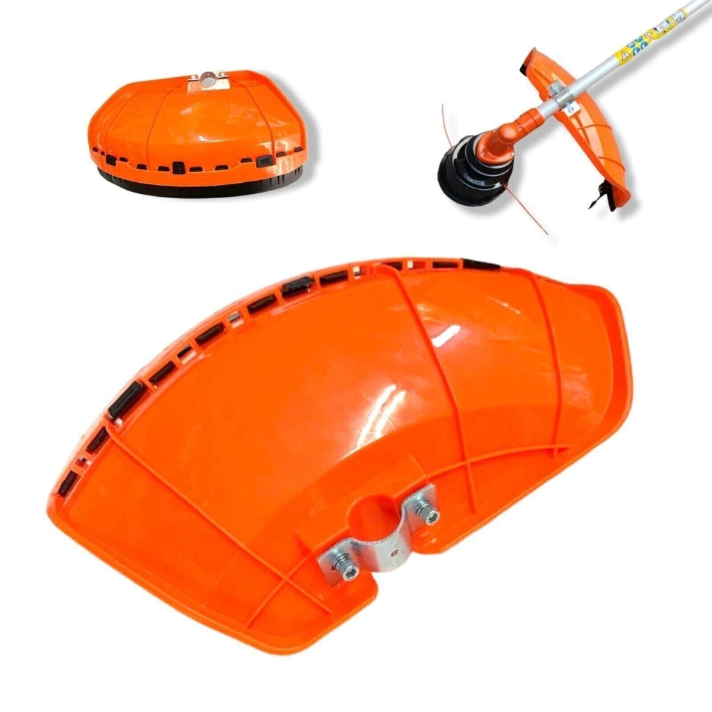 Parasassi Decespugliatore Plastica 38cm Scudo Universale Protezione Tagliaerba