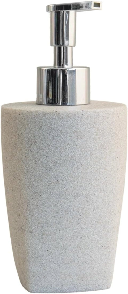 Labor Dispenser Sapone Poliresina Serie Sable - Effetto Pietra Bianca