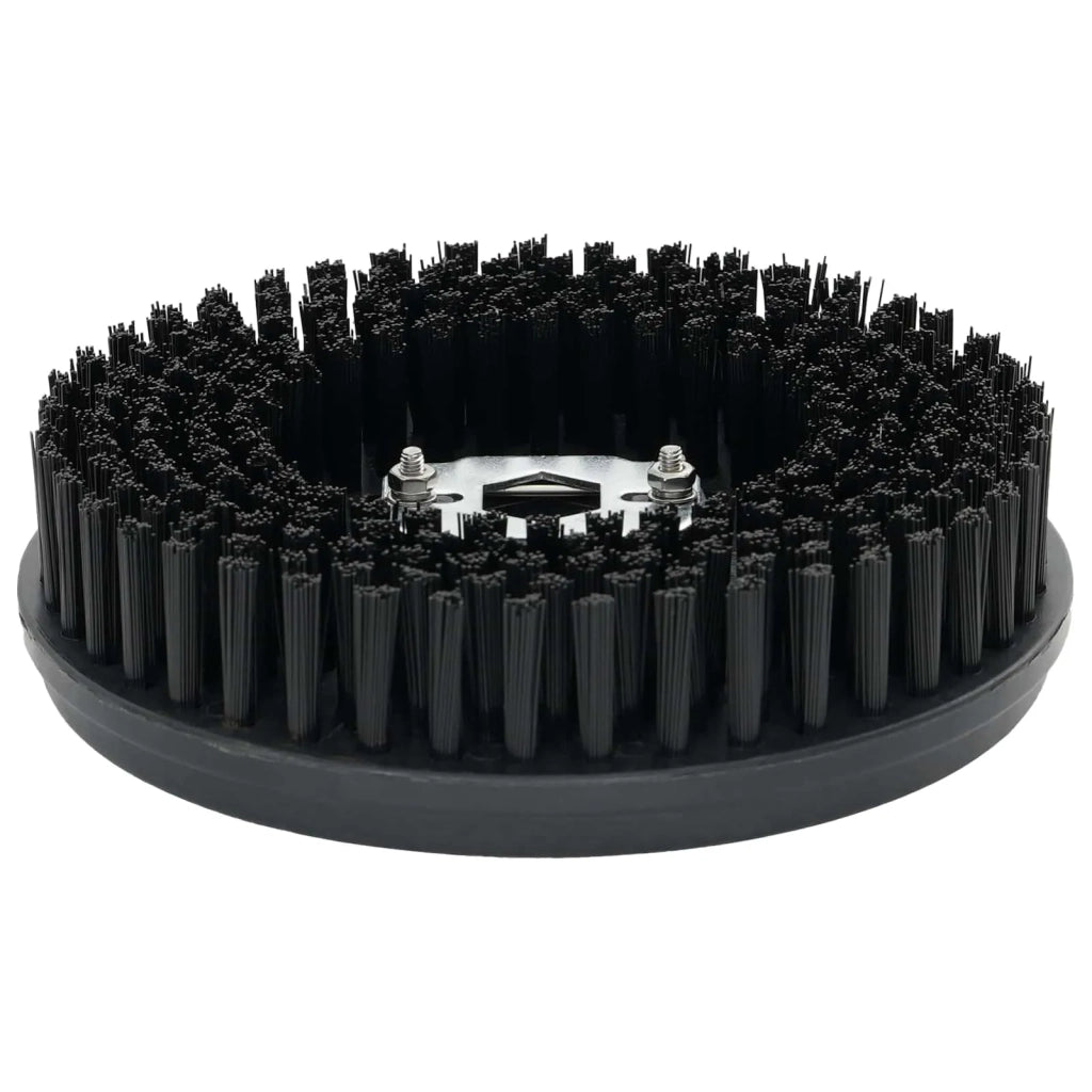 Testina spazzola per lucidatrice 4 pz Ø 13 cm Nero PP e nylon 42048123