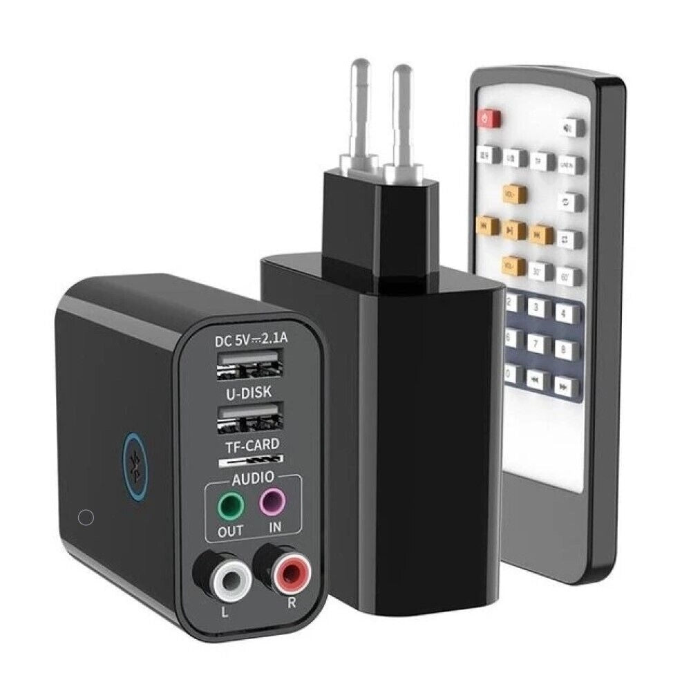 Adattatore bluetooh usb 5.0 trasmettitore ricevitore audio wireless AUX RCA K16