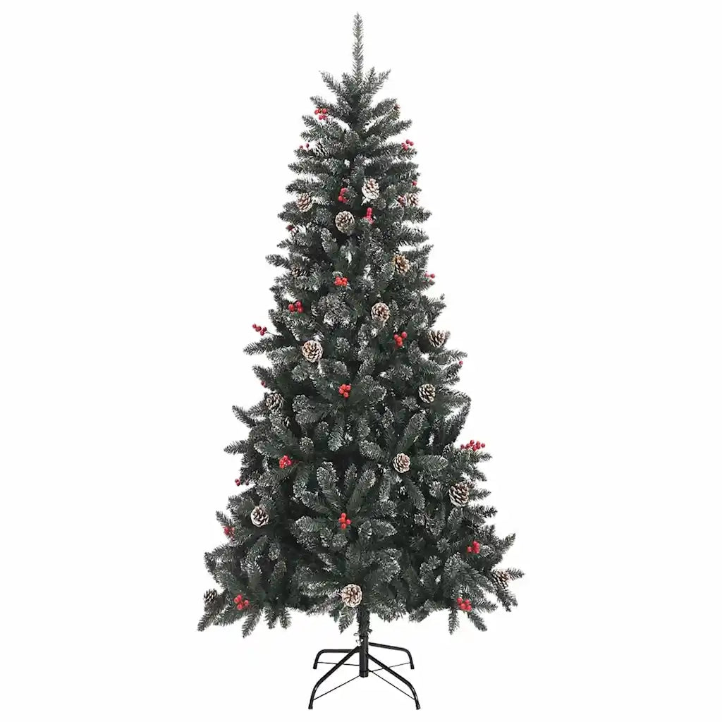 Albero di Natale artificiale con 300 LED Verde 240 cm 3395903