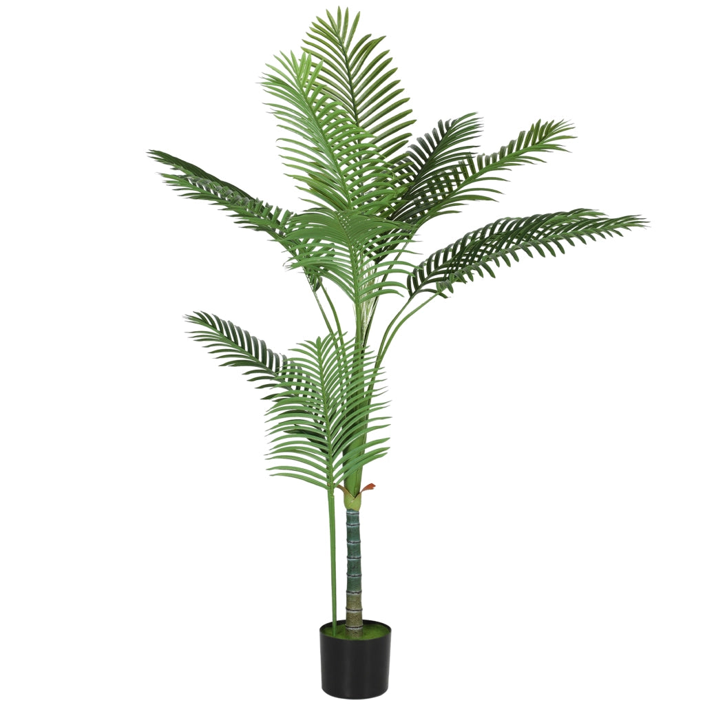 Palma Areca Artificiale ¨C Xylo ¨C 150 cm con Vaso Verde