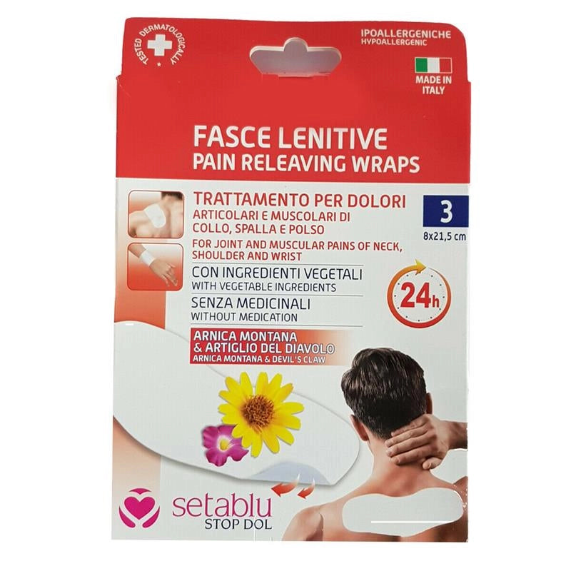 SETABLU FASCE LENITIVE PER DOLORI MUSCOLARI