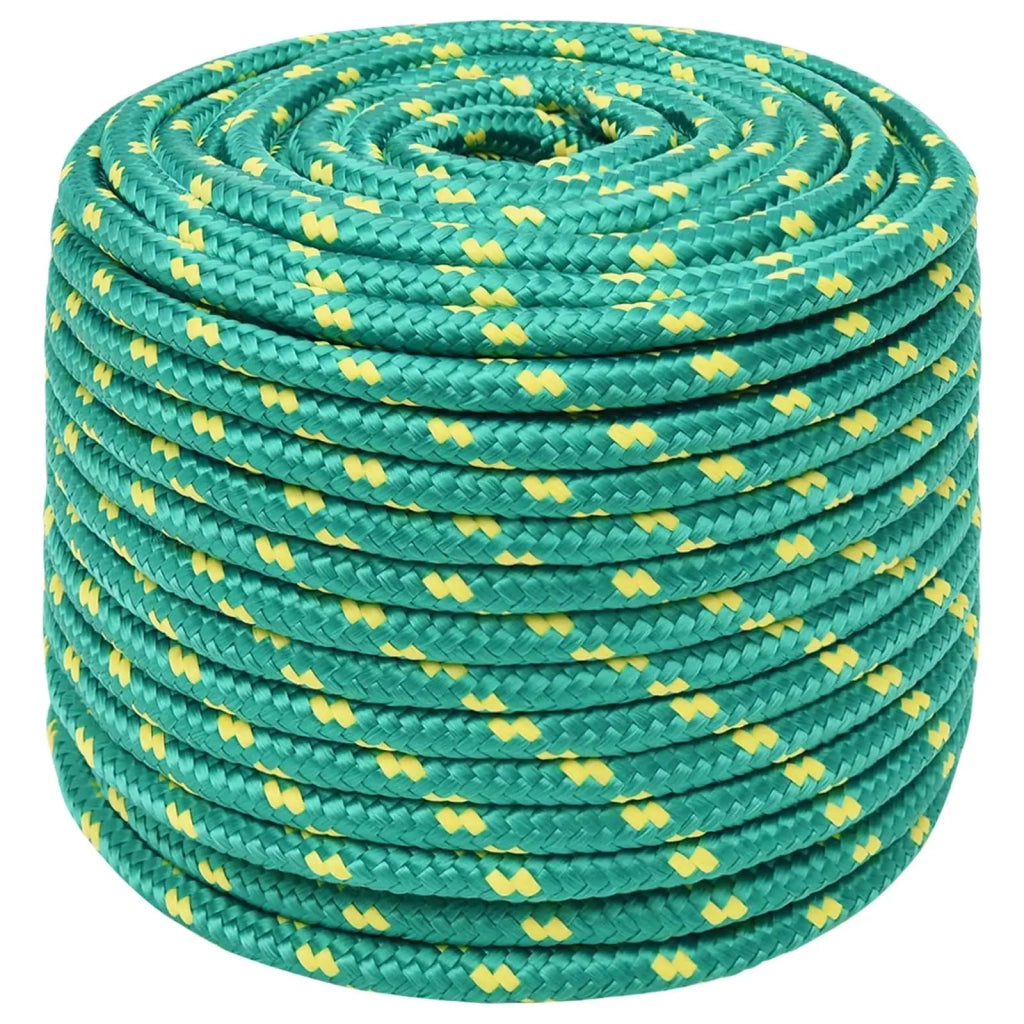 Corda multiuso 12 mm 250 m Verde PP 930 kg Carico massimo 3473135