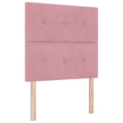 Testiera | Testata Rosa 90 cm Velluto