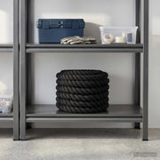 Corda di Cotone 36 mm 10 m Nero 100% Cotone 42011833