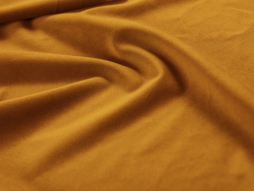 Cosmopolitan Design - Pouf "Bali" in velluto giallo 