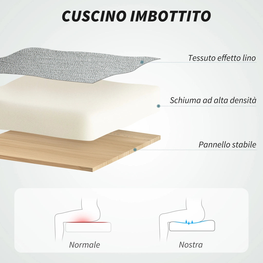 Sedia da Ufficio Ergonomica con Schienale Alto e Dondolo ¨C Minimal ¨C Grigio