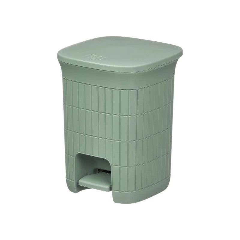 PATTUMIERA A PEDALE 'DOMUS' green tea  - STEFANPLAST