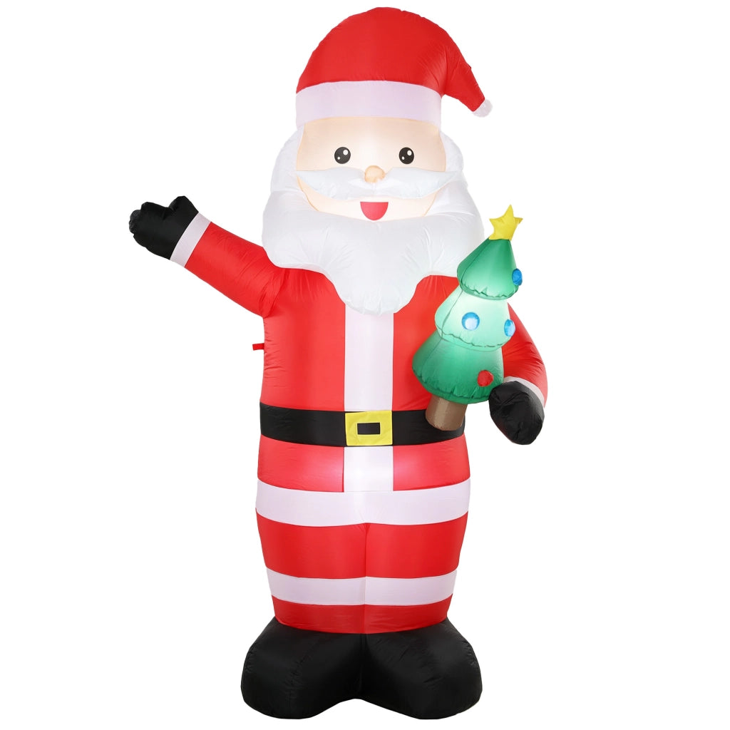 Babbo Natale gonfiabile da 243 cm con luci a LED