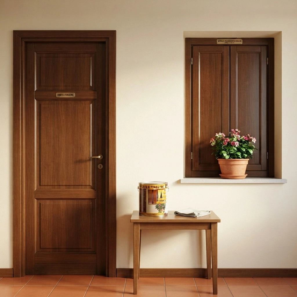VERNICE FLATTING TRASPARENTE PORTE E FINESTRE CERATO ML.750
