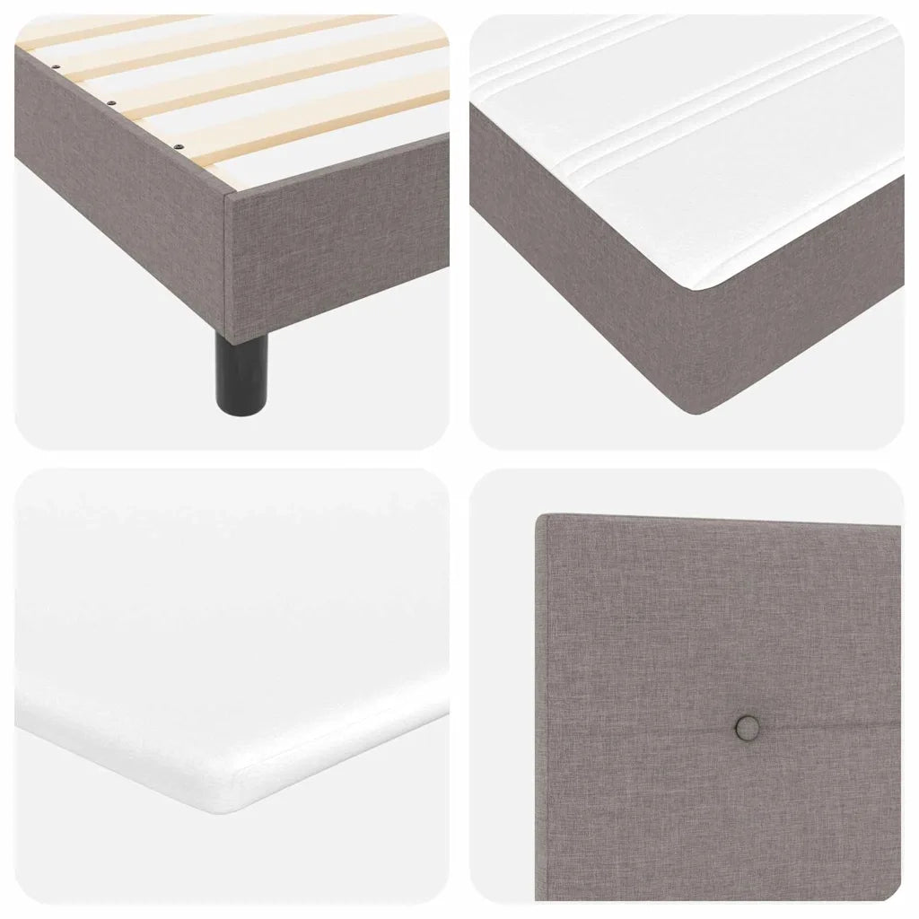Letto a molle con materasso Talpa 80 x 200 cm Tessuto 3339993
