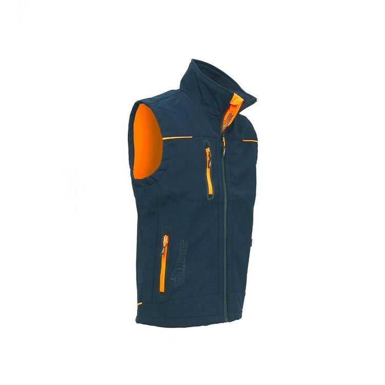 Gilet Soft Shell Universe Upower Blue Xxl